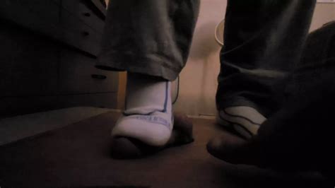 Trampling His Hard Cock Amateur Amateur Porn Feat Miss Sock Trampler XHamster