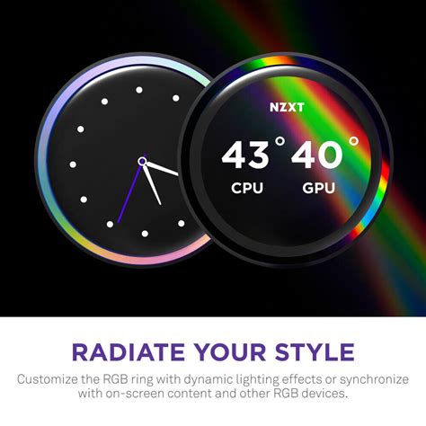 nzxt kraken elite  rgb mm    liquid cpu cooler