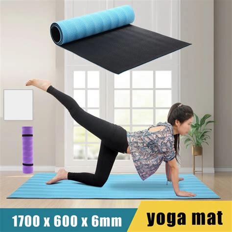 Esterilla De Yoga Para Mujer Colchoneta Antideslizante De Mm Para