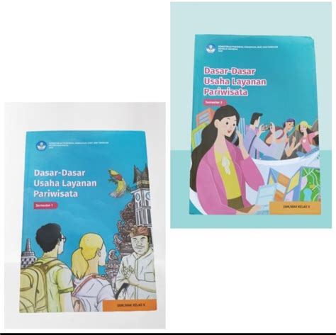 Satu Paket Buku Dasar Dasar Usaha Layanan Pariwisata Kelas Semester