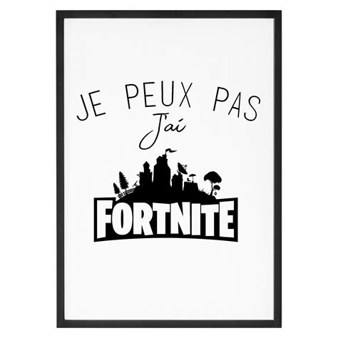 Affiche Fortnite La French Touch