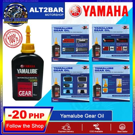 Alt Bar Motorshop Gear Oil Yamalube Automatic Yamalube Gear Oil