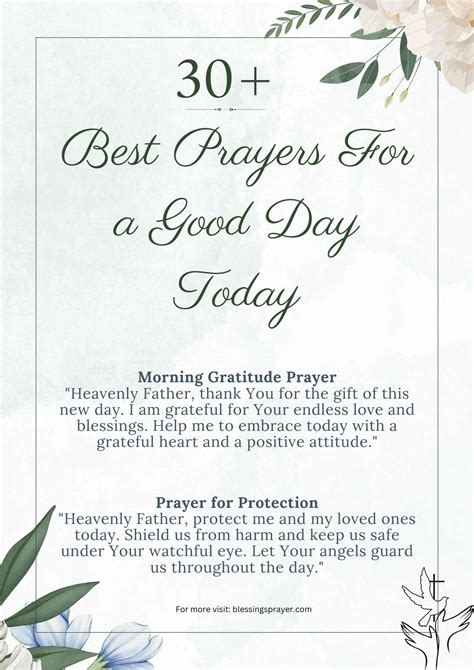 30+ Prayers For a Good Day Today [Successful Day] - † ️️ Daily ...