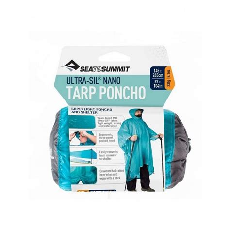 Poncho De Trekking Ultra Sil Nano Tarp Sea To Summit