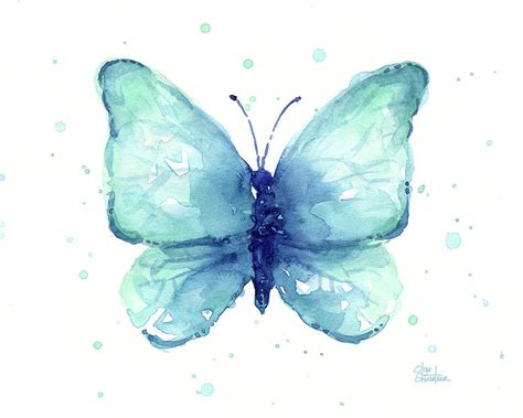 Butterfly Watercolor Painting At PaintingValley Explore