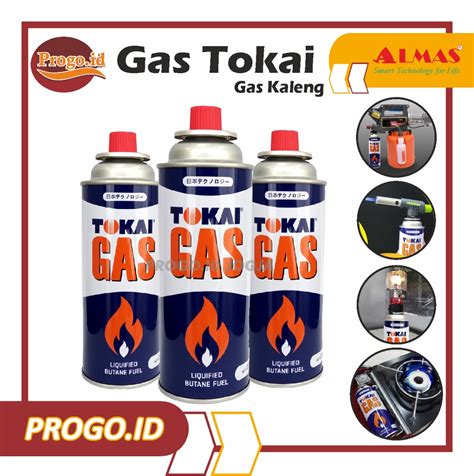 Gas Kaleng Refil Isi Ulang Kompor Portable Tokai Gram Tabung Gas