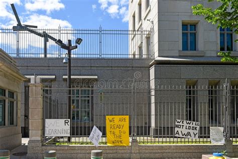 Embajada Africana En Washington Dc Imagen Editorial Imagen De