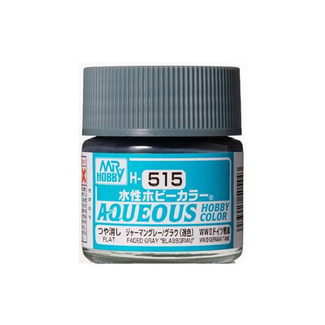 Mr Hobby Aqueous Hobby Color H 515 Renew 10 Ml Faded Gray