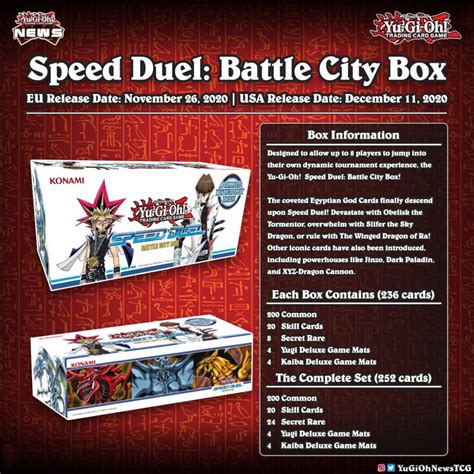 Yu Gi Oh Speed Duel Battle City Box