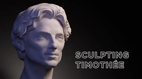 Sculpting Timothe In Blender Time Lapse Youtube