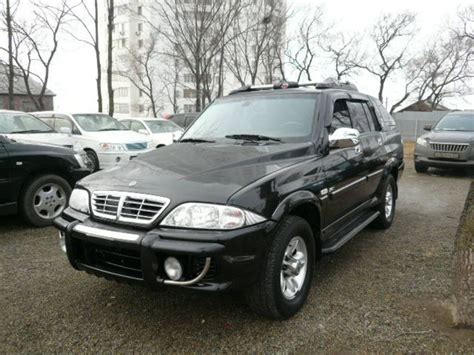 2003 SsangYong New Musso Specs