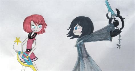 Kairi Vs Xion By Mixtoons On Deviantart