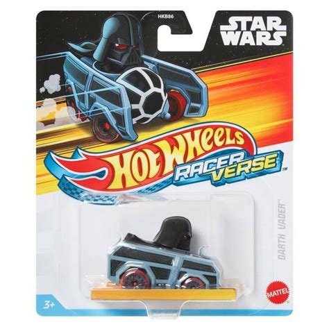 Hot Wheels Star Wars RacerVerse Vehículo Darth Vader en el TIE Avanza