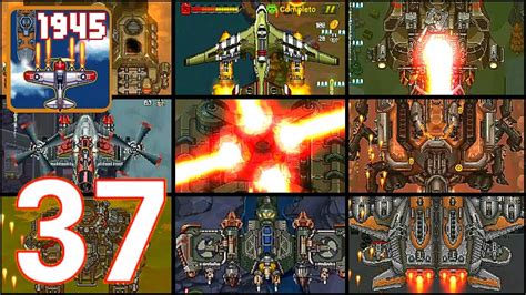 1945 Air Force Gameplay 37 Todos Los Jefes All Bosses Youtube