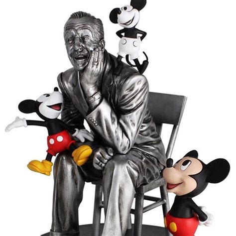 Grand Jester Studios Disney 100 Walt Disney With Mickey Mouse Statue