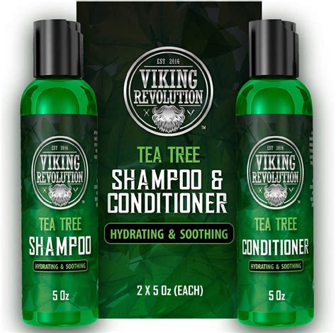 Amazon Viking Revolution Tea Tree Shampoo And Conditioner Set