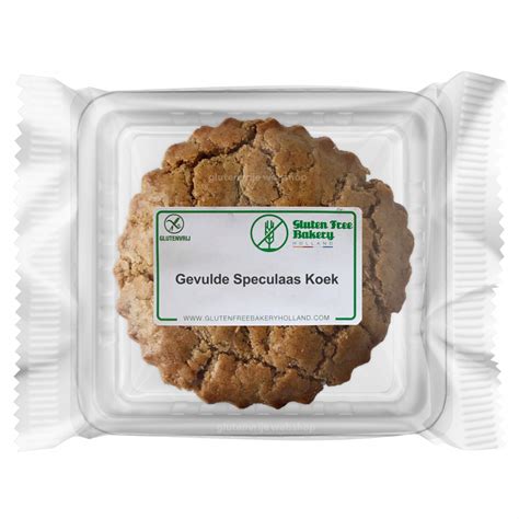 Gluten Free Bakery Holland Gevulde Speculaas Koek Bestel Glutenvrije