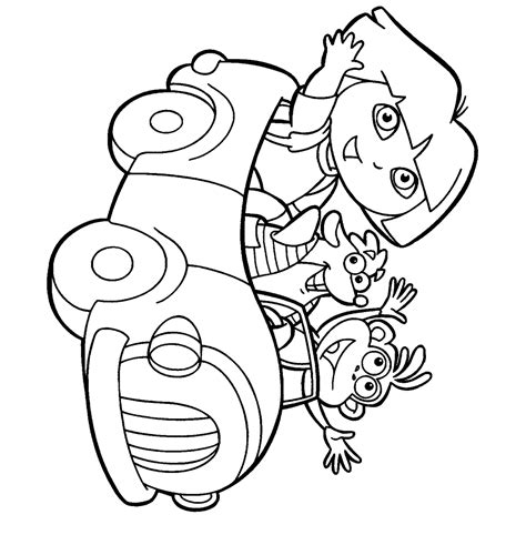 Dora Colouring Pictures | Coloring Pages To Print