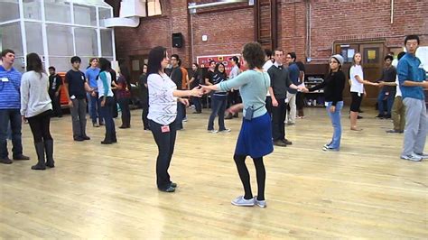 Nov 19 20 West Coast Swing Ut Beginning Social Dance Fall 2014 Youtube