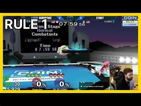 Rule Hungrybox Smash Melee Highlights Youtube