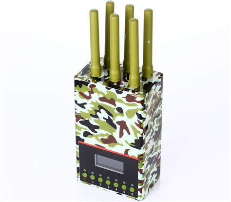 Portable Gsm Jammer Cool Cell Phone Blocker Wifi Gps Lojack Jamming