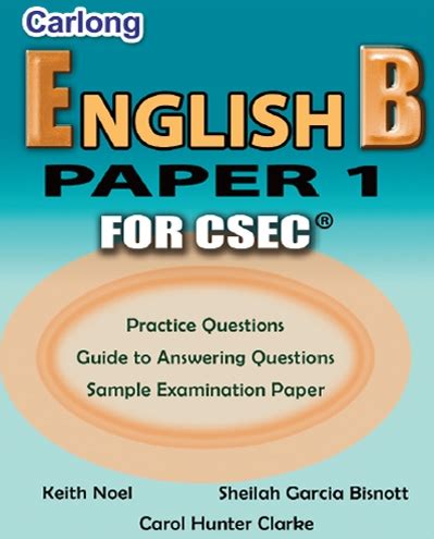 Carlong English B Paper 1 For CSEC Bryans Bookstores Limited