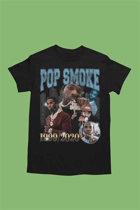 Pop Smoke T Shirt Pop Smoke Shirt Rap Hiphop Tee T For Fan 100