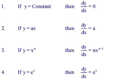 Differential Coefficient Formula Formula In Maths