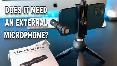 IPHONE 12 PRO RODE EXTERNAL MICROPHONE YouTube