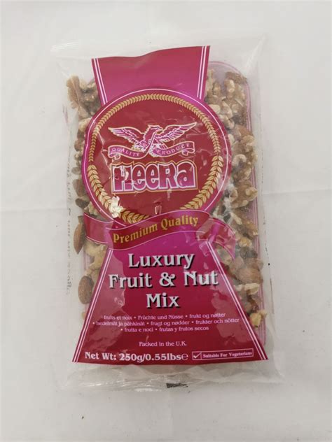 Heera Luxury Fruit And Nut Mix 250g Uk