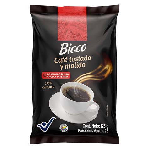 CAFÉ TOSTADO Y MOLIDO BICCO X 125 G Tiendas ara