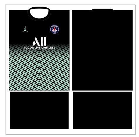 Arte Vetor Camisa Paris Saint Germain Psg Conceito Verde Janete