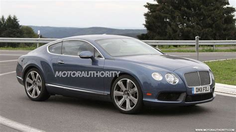 2012 Bentley Continental Gt Speed Facelift Spy Shots