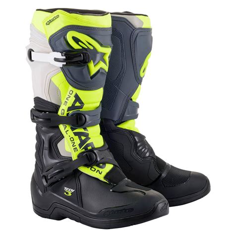 Bottes Motocross Alpinestars Tech Fluo Motocross Rm Motosport