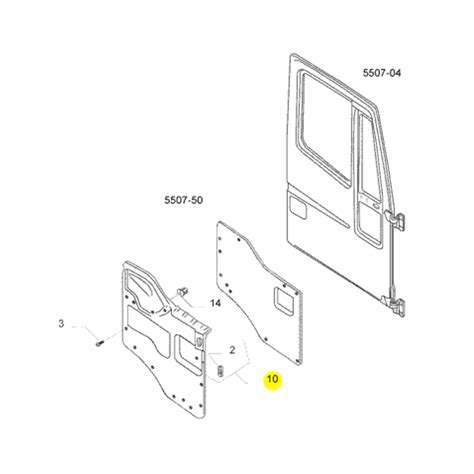 Forro Da Porta Esquerda Para Iveco Stralis 5801366518 VPereck