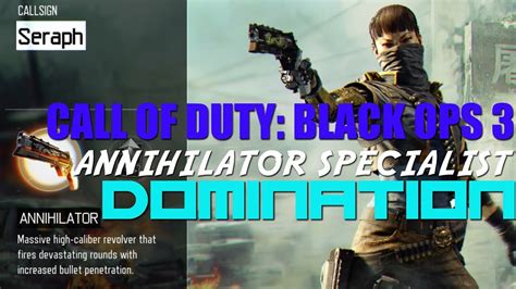 Annihilator Specialist Call Of Duty Black Ops Full Gameplay Youtube