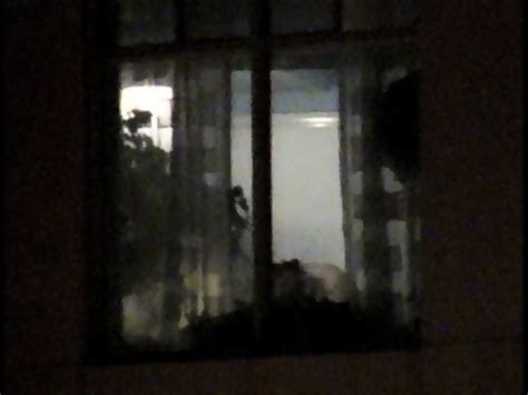 Nice Tits At Apartment Window