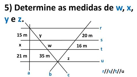 Aula 5 Tales Determine Os Valores De X Y W E Z 🥡 Conheça As Melhores Apostas No Jogo Bet365