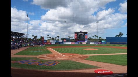 Play Ball 2018 Mets Spring Training At First Data Field In Port St