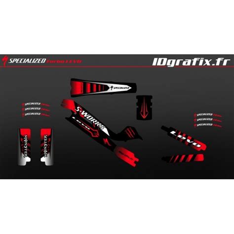 Kit Deco Carbon Edition Full Red Specialized Turbo Levo