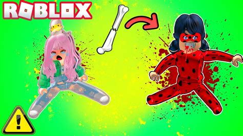 Rompemos Todos Los Huesos De Lady Bug En Roblox Nami Roblox Youtube