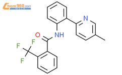 N 2 5 Methylpyridin 2 Yl Phenyl 2 Trifluoromethyl Benzamide 824952