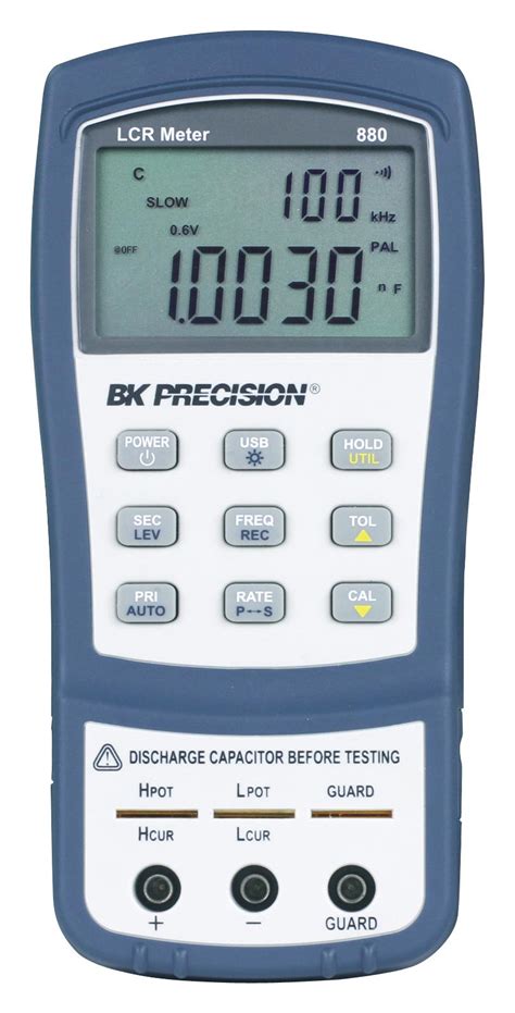 BK880 B k Precision Medidor de LCR Pantalla Doble Portátil Farnell ES