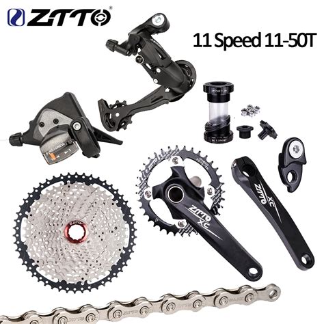 ZTTO 11S MTB Bicycle Crankset 11v Shift Derailleur 11 Speed Groupset