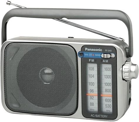 Amazon Sony Icf Analog Tuning Portable Fm Am Radio Black