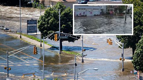 Fuertes Lluvias Causan Inundaciones En Calles Y Negocios De Paterson Video Univision 41