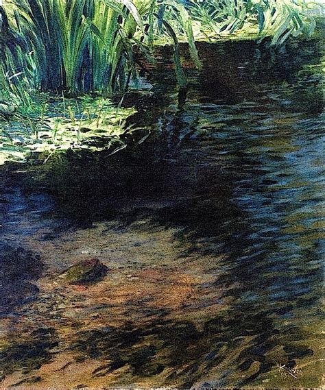 The Pond At Trivaux Frantisec Kupka Landscape Art Frantisek