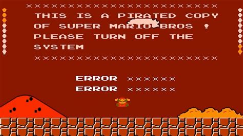 Super Mario Bros Hd Anti Piracy Screen Youtube