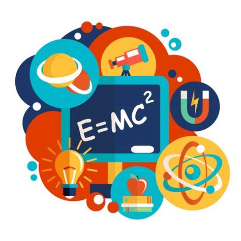 Physics science flat design 459767 Vector Art at Vecteezy