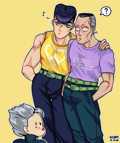 Josuyasu Josuke Higashikata X Okuyasu Nijimura Jojos Bizarre Adventures Part 4 Diamond Is